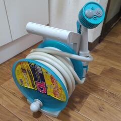 [お話し中]　アイリス　ハンディホースリール　10㍍