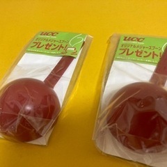 【未使用、非売品】UCC オリジナルメジャースプーン2個の画像