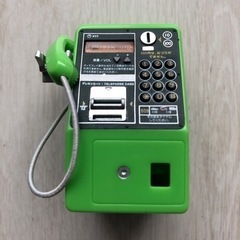 公衆電話　　カプセルトイ