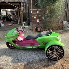 YAMAHA マジェスティ　トライクの画像