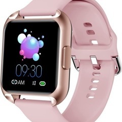 新品！スマートウォッチ 1.4インチ画面 2.5Dフルタッチスク...
