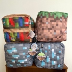 【新品未使用】マイクラ　Minecraft ぬいぐるみ　4つセット