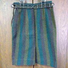 昭和レトロ　冬物スカート３８の画像