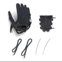 未使用 ブラック ミズノクラフトキット 左利き 野球 グローブの画像