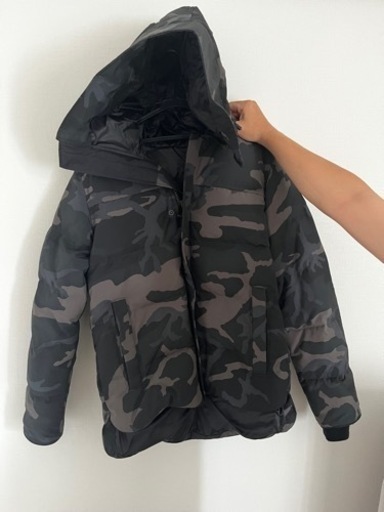 カナダグース　  マクミラン　ブラックカモ柄　未使用！