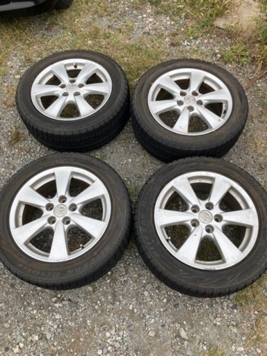 値下げ！エスティマ純正　17インチ　215/55r17 4本セット