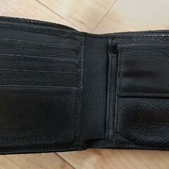 BVLGARIブルガリ二つ折り財布(ブラックロゴ)の画像