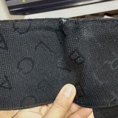 BVLGARIブルガリ二つ折り財布(ブラックロゴ)