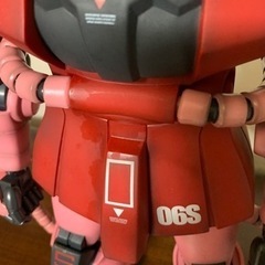 ガンダム　シャアー専用ザク　フィギュアの画像