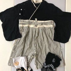 （お話中）男の子　祝い着