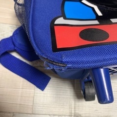 【値下げ】きかんしゃトーマス コロ付き コロコロトランク リュックの画像