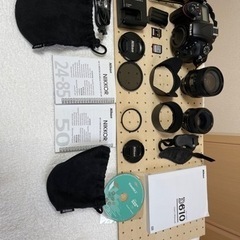 【美品】Nikon D610 とAF-F NIKKOR50mmの画像
