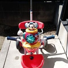 ポップンカーゴ三輪車 ミッキーマウスの画像