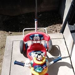 ポップンカーゴ三輪車 ミッキーマウスの画像