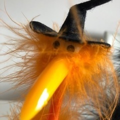 
ハロウィン仕様　七面鳥の飾り（兼ボールペン）の画像