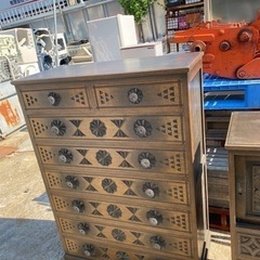彫刻が素晴らしい家具　洋家具　和家具　