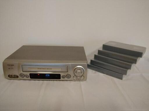 値下　sharp vc-vf910 ビデオテープ５本おまけ