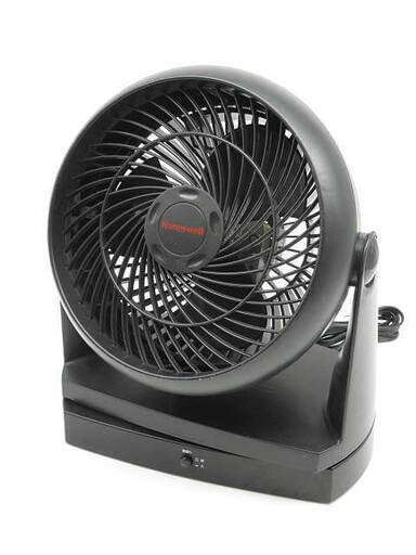 ss4181  ハネウェル　ターボサーキュレーター　HFT-114　黒　Honeywell　20cm　3枚羽　首振り　4.5～6畳　ブラック　換気　循環　部屋干し　風量3段階調整　コンパクト　シンプル