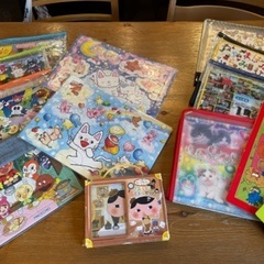 パズル　いろいろ13点　アンパンマン　ノンタン　トーマス　など