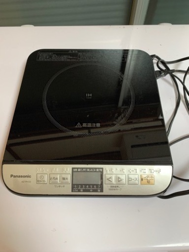 IHヒーター パナソニック製　卓上　中古品　備品