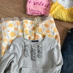 女の子　130 長袖　スカートの画像