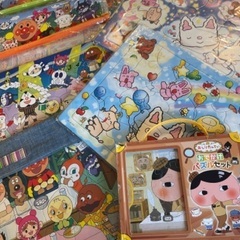 パズル　いろいろ13点　アンパンマン　ノンタン　おしりたんてい　トーマス　などの画像