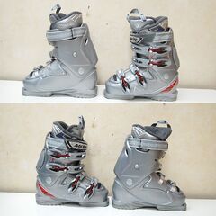 23.0-23.5cm 大人用 ドロミテ スキーブーツ innocence AX03 4バックル シルバー スキー靴 DOLOMITE 札幌市 清田区 平岡の画像