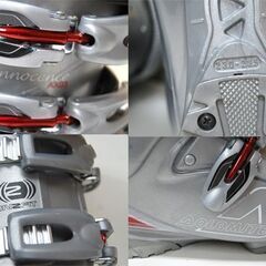 23.0-23.5cm 大人用 ドロミテ スキーブーツ innocence AX03 4バックル シルバー スキー靴 DOLOMITE 札幌市 清田区 平岡の画像