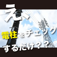 【激レア】電柱をチェックするだけ【日給1万円】