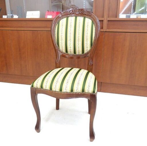 千歳市/恵庭市 イタリア クラシック ダイニングチェア 猫脚 ロココ調 イタリアンクラシック アンティーク調 ④