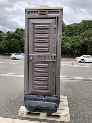 ⭐︎中古品　簡易トイレ　860×1550×2600mm  洗面用品⭐︎