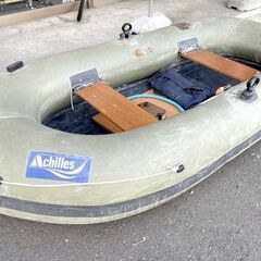 Achilles ゴムボート 全長 約2500mm 手漕ぎ イン...