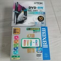 DVD-R・DVD-RW合わせて54枚の画像