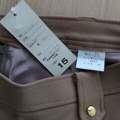 【未着用】昭和レトロ　冬物スカート４２の画像