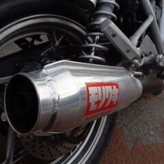 NO.4497　ＧＳＸ４００Ｓカタナ　水冷４サイクル１６バルブ４気筒４００ｃｃ　モナカ管　シルバー　☆彡の画像
