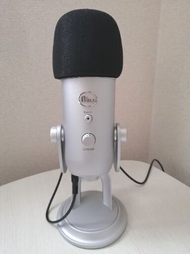 Blue YETI ホワイト コンデンサーマイク ほぼ未使用 Blue Microphones コンデンサーマイク Logicool G Blue Yeti BM400 USB