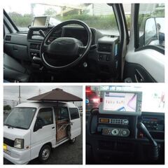 移動販売車　キッチンカー　21年スバル・サンバー　オートマ・フル装備・低走行・車検2年　諸費用０円　の画像