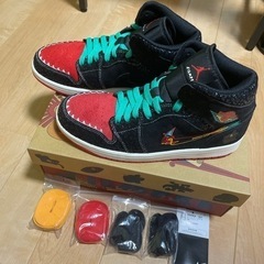 10/10まで値下げ早い者勝ち NIKE AIR jordan MID シエンプレファミリア 