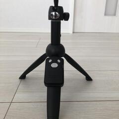 コンパクト三脚(自撮り・セルカ棒)