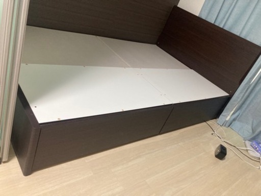 ニトリ 組み立て式セミダブルベッド 使用約1年