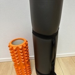 ユガマット&ヨガローラー　セットの画像