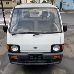 スバル　サンバー　トラック　軽トラ　4wd 車検2年  キャブ　希少車　即納車！の画像