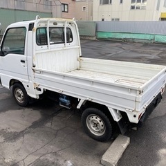 スバル　サンバー　トラック　軽トラ　4wd 車検2年  キャブ　希少車　即納車！の画像