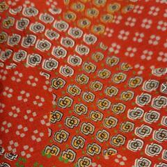 布 生地 縮緬柄 3メートルの画像