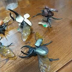 空飛ぶカブト虫の画像