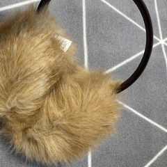 決まりました　フェイクファー　耳当て　ユニクロの画像