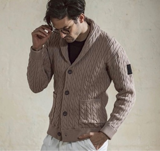 Kappa×1PIU1UGUALE3 RELAX  ニットカーディガン