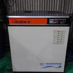 日立　ｴｱｰｺﾝﾌﾟﾚｯｻ　ｲﾝﾊﾞｰﾀ制御　11kw　中古　近...