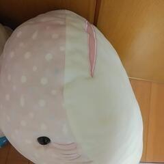 じんべいザメぬいぐるみ2点の画像