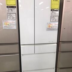 パナソニック 冷蔵庫 NR-F506XPV 2020年製 パーシャル搭載 ナノイー搭載 6ドア冷蔵庫 クリーニング済 貝塚市 王子